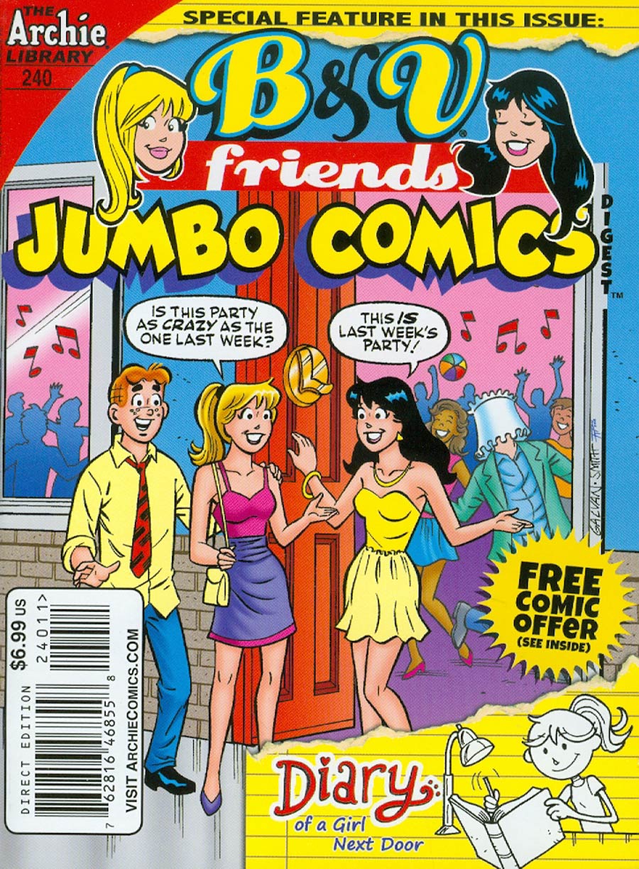 B & V Friends Jumbo Comics Digest #240
