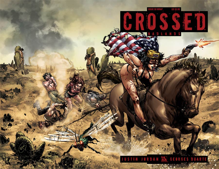 Crossed Badlands #59 Cover B Wraparound Cover