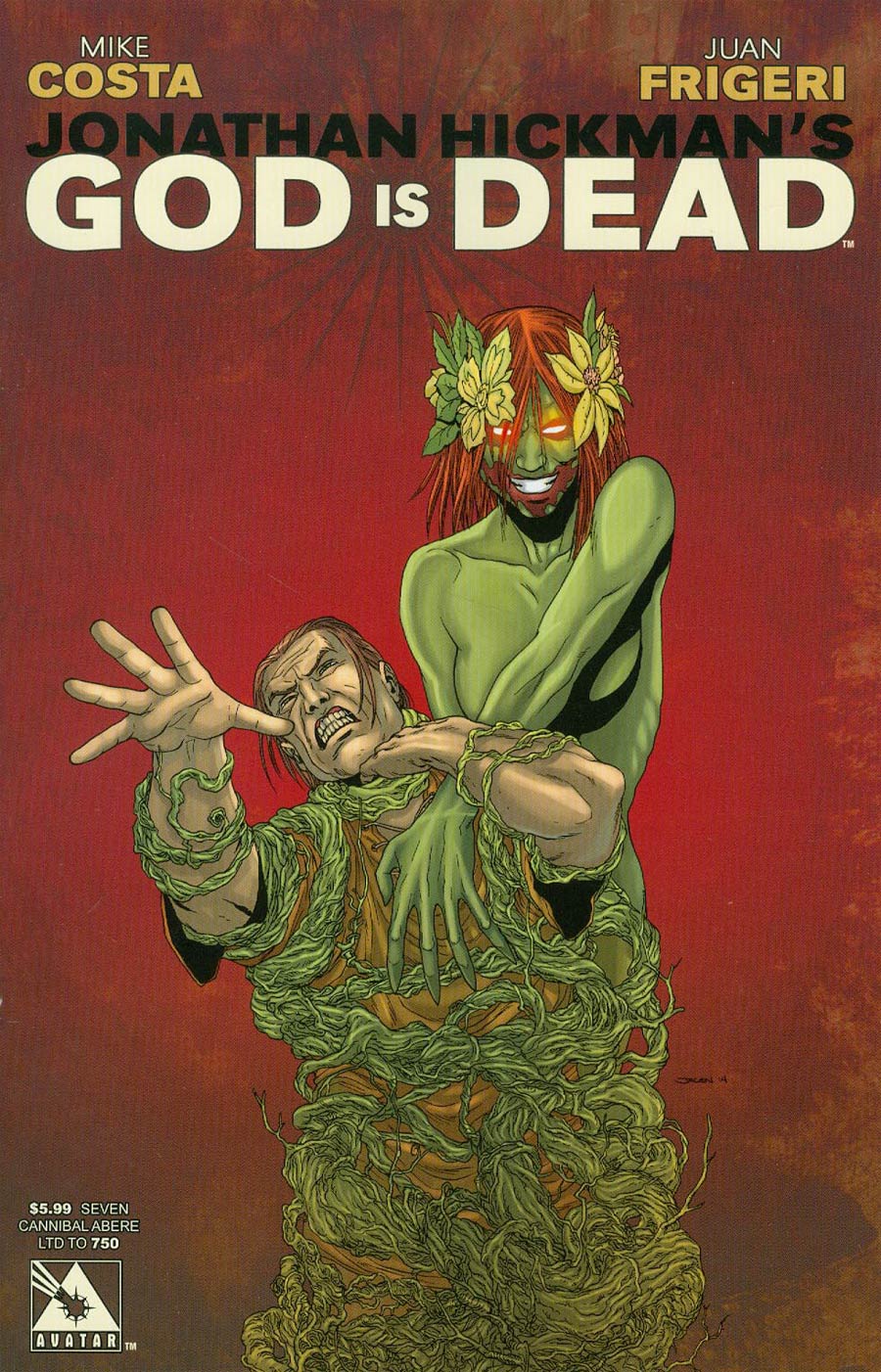 God Is Dead #7 Cover H Cannibal Abere Cover