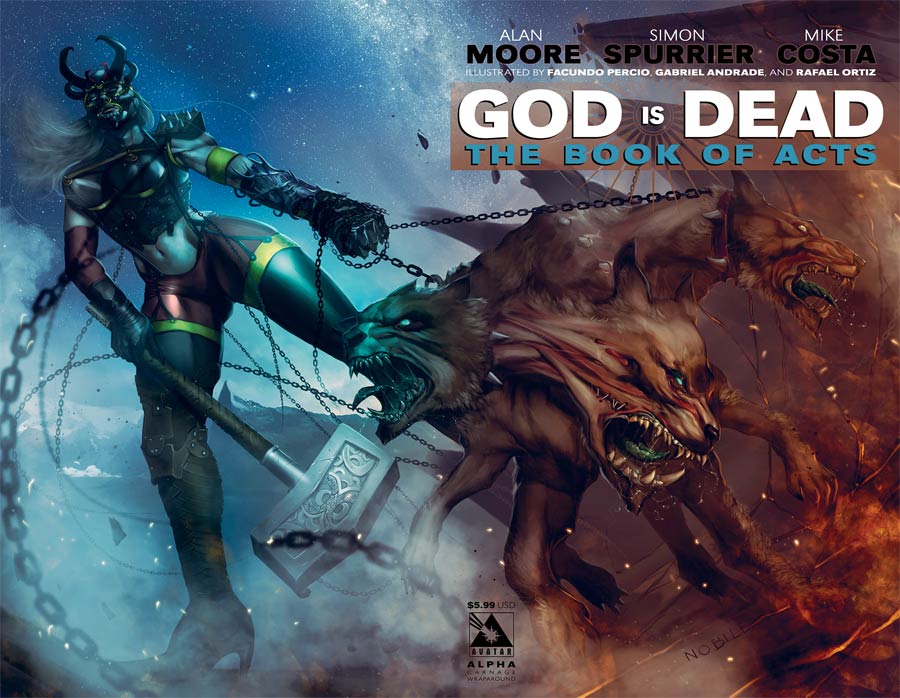 God Is Dead Book Of Acts Alpha Cover B Carnage Wraparound Cover