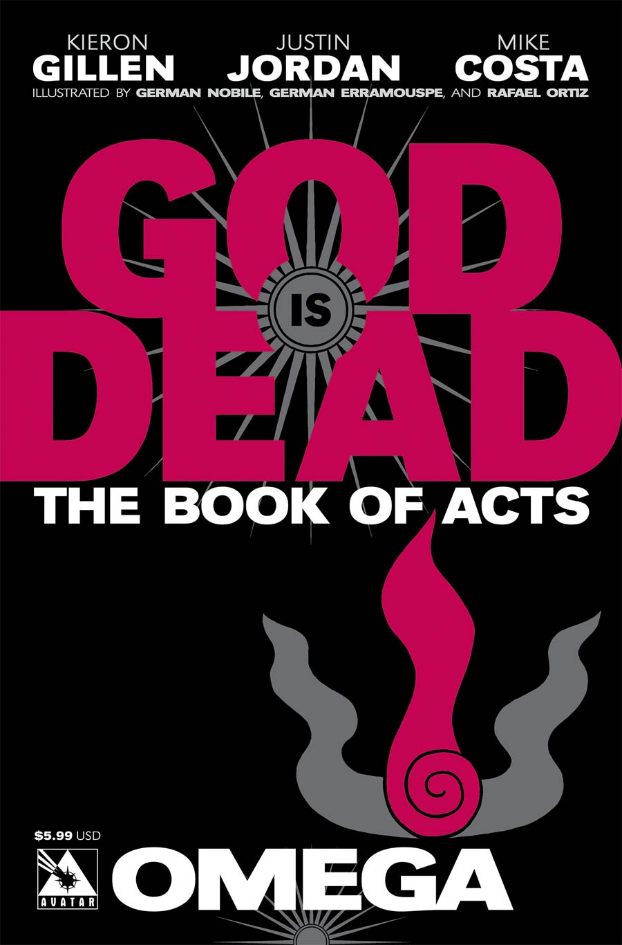 God Is Dead Book Of Acts Omega Cover A Regular Cover