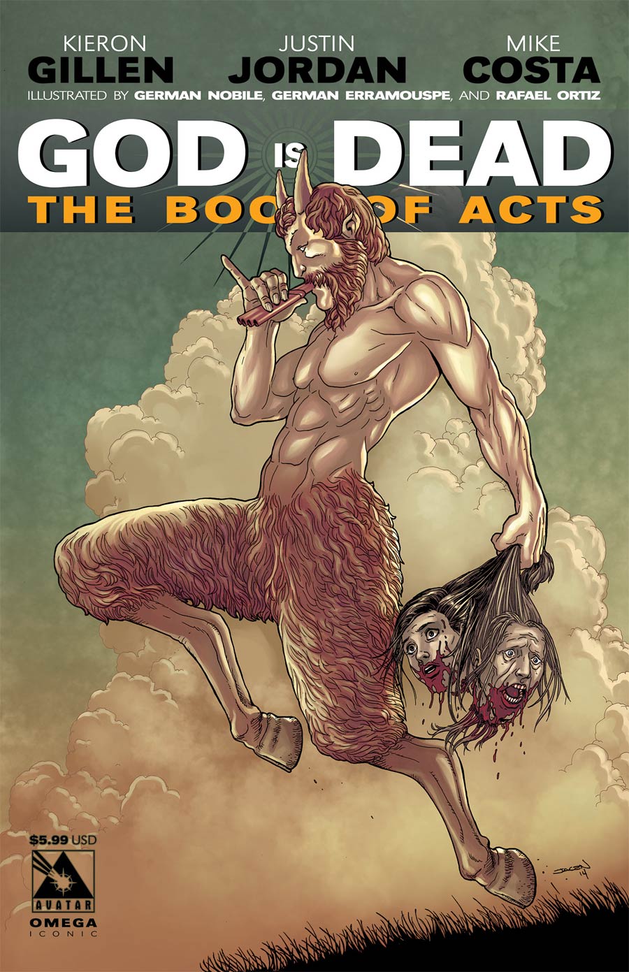 God Is Dead Book Of Acts Omega Cover D Iconic Cover