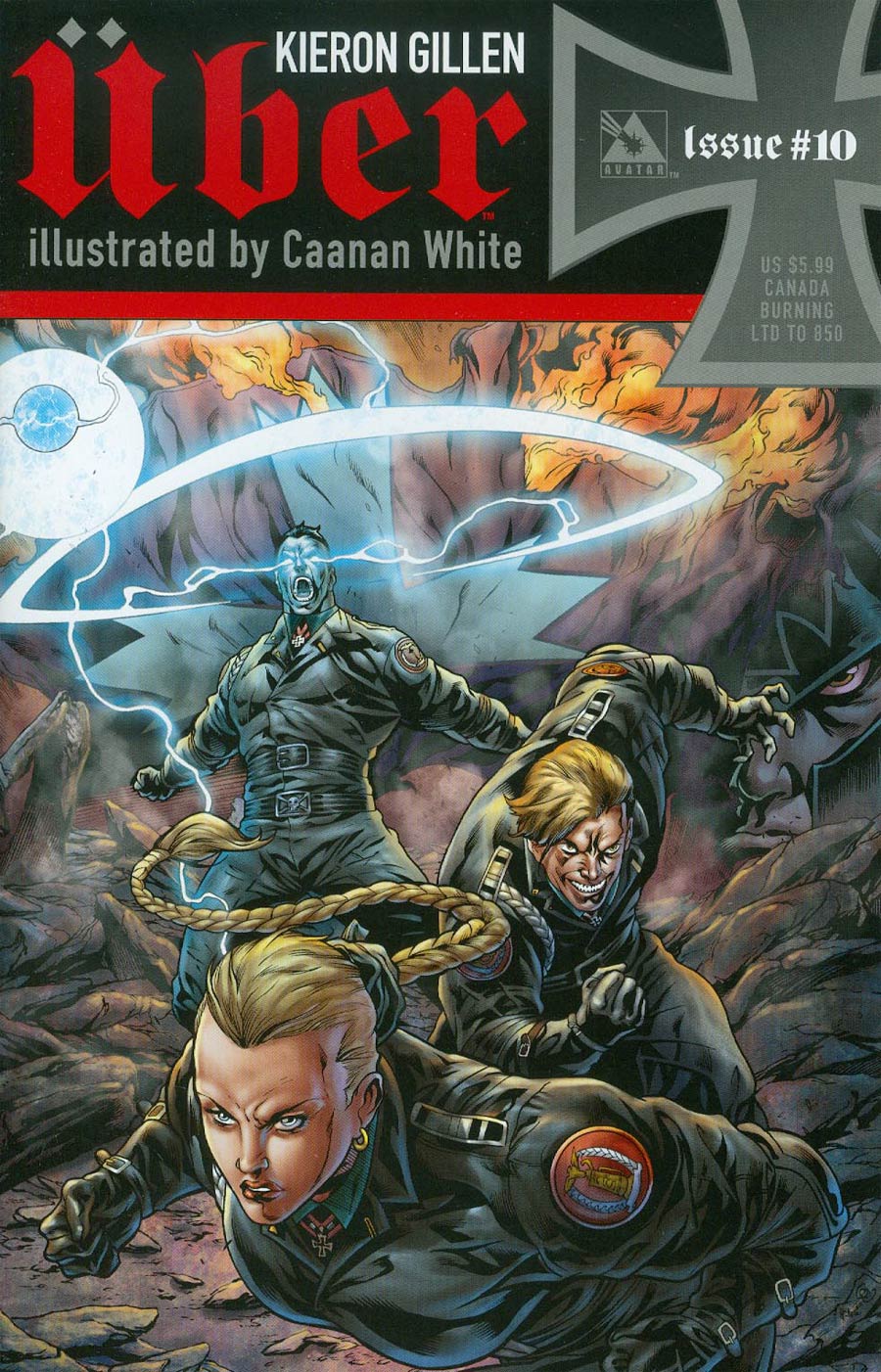 Uber #10 Cover G Canada Burning Cover