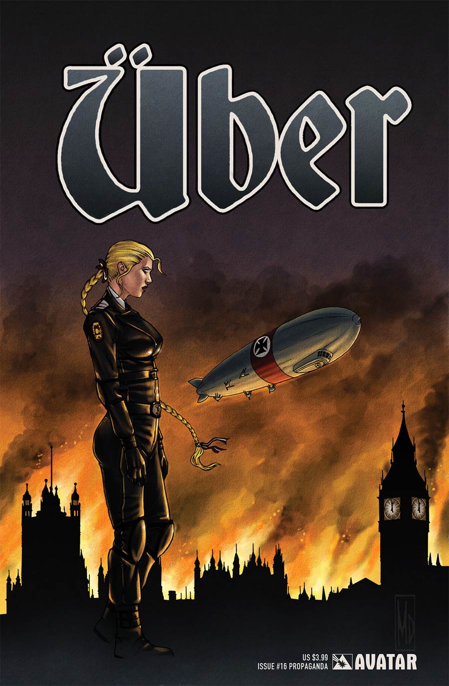 Uber #16 Cover C Propaganda Poster Cover