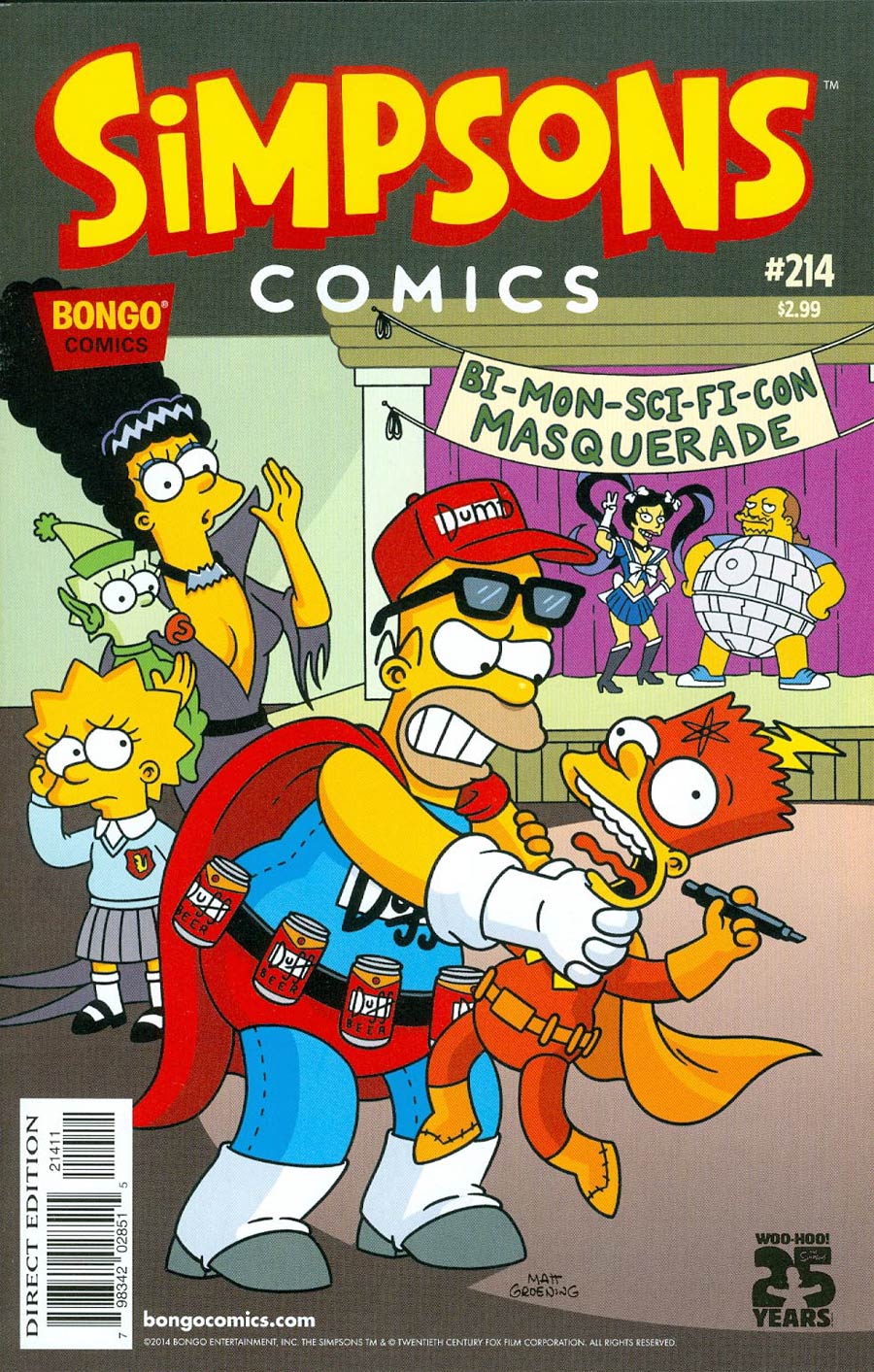 Simpsons Comics #214