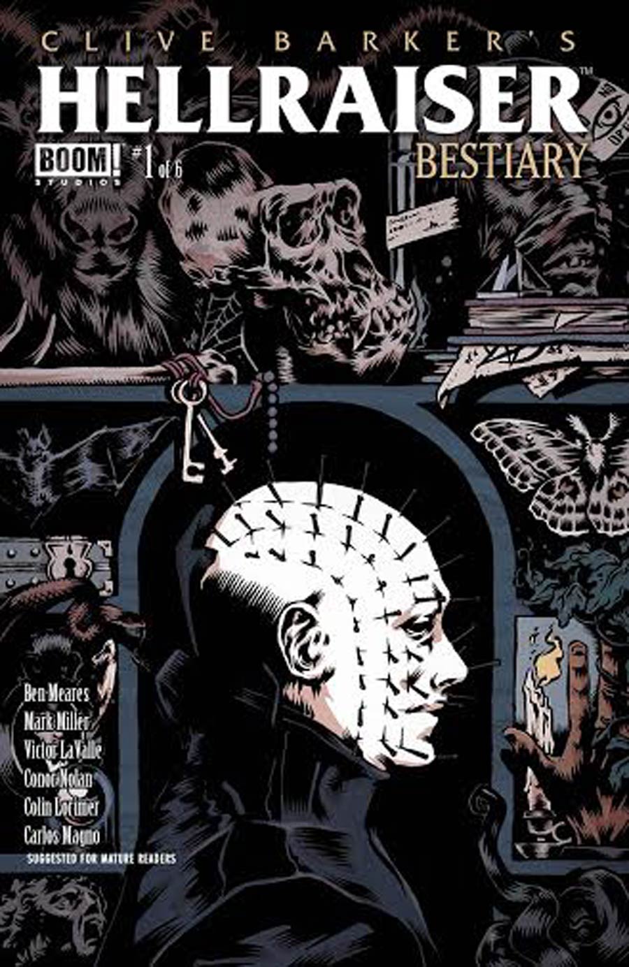 Clive Barkers Hellraiser Bestiary #1 Cover A Regular Conor Nolan Cover