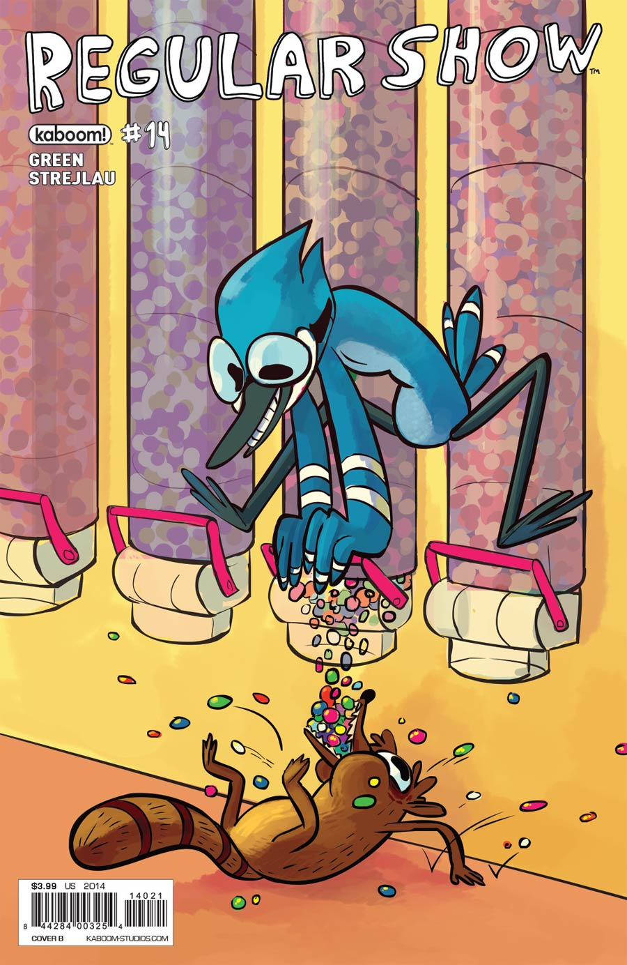 Regular Show #14 Cover B Variant Chelsea McAlarney Subscription Cover