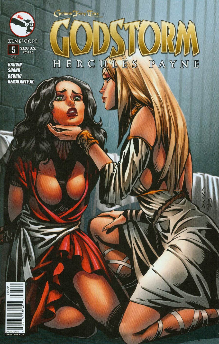 Grimm Fairy Tales Presents Godstorm Hercules Payne #5 Cover C Vincenzo Cucca