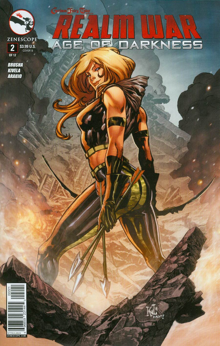 Grimm Fairy Tales Presents Realm War #2 Cover B Ken Lashley (Age Of Darkness Tie-In)