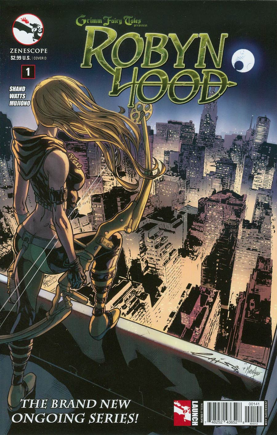 Grimm Fairy Tales Presents Robyn Hood Vol 2 #1 Cover D Emilio Laiso
