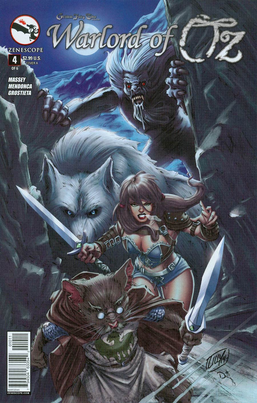 Grimm Fairy Tales Presents Warlord Of Oz #4 Cover A Mike Lilly