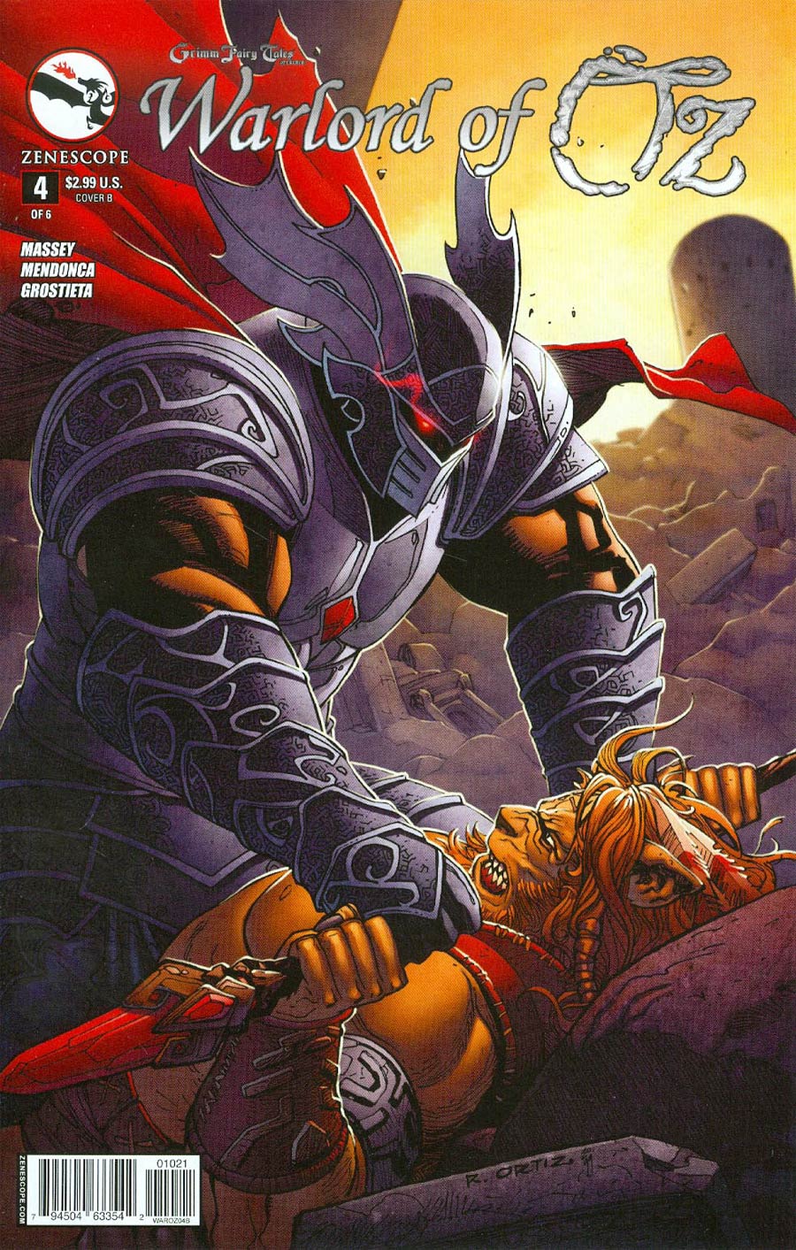 Grimm Fairy Tales Presents Warlord Of Oz #4 Cover B Richard Ortiz