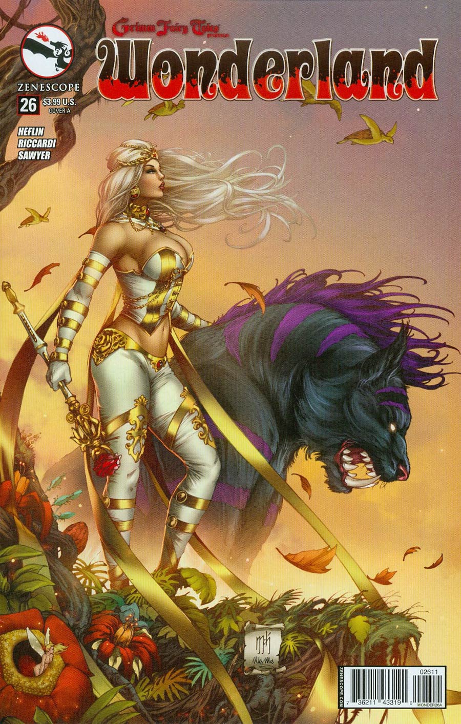 Grimm Fairy Tales Presents Wonderland Vol 2 #26 Cover A Mike Krome