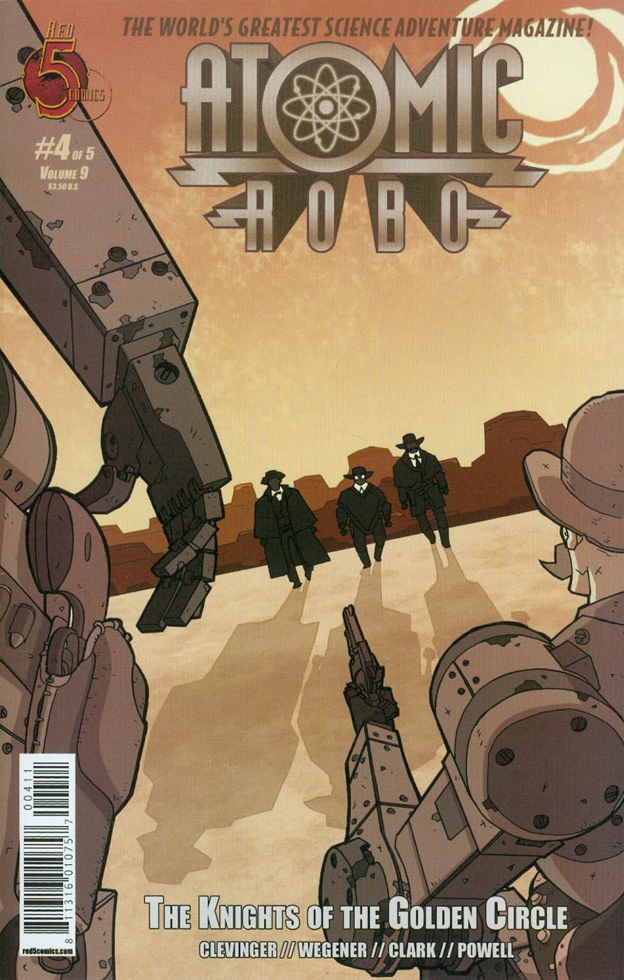 Atomic Robo And The Knights Of The Golden Circle #4