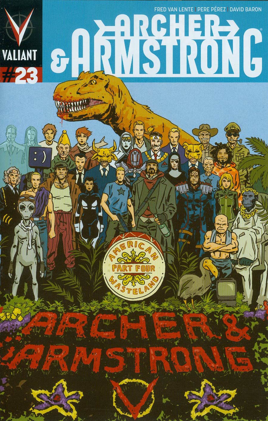 Archer & Armstrong Vol 2 #23 Cover A Regular Michael Walsh Cover