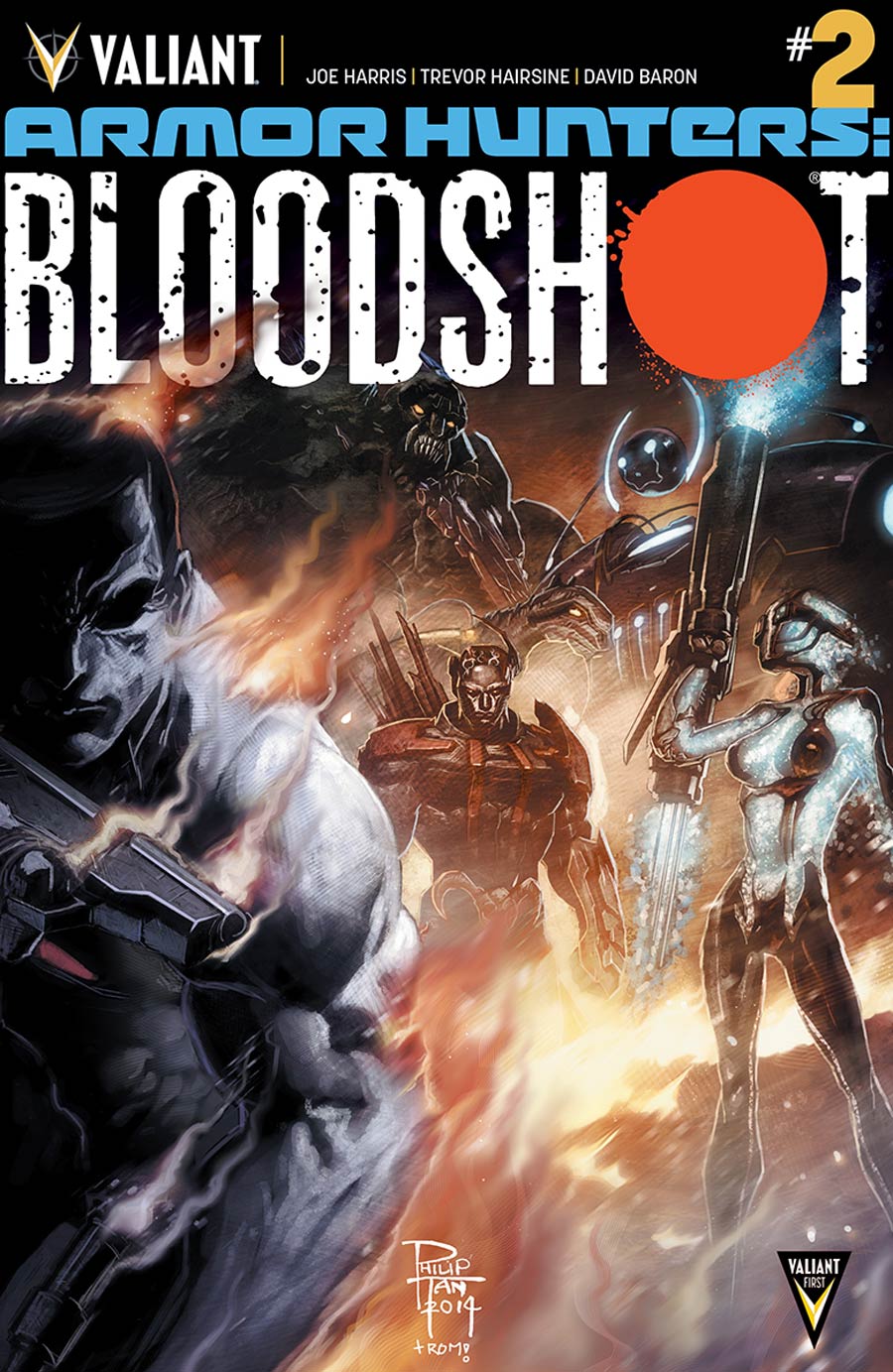 Armor Hunters Bloodshot #2 Cover A 1st Ptg Regular Philip Tan Cover (Armor Hunters Tie-In)