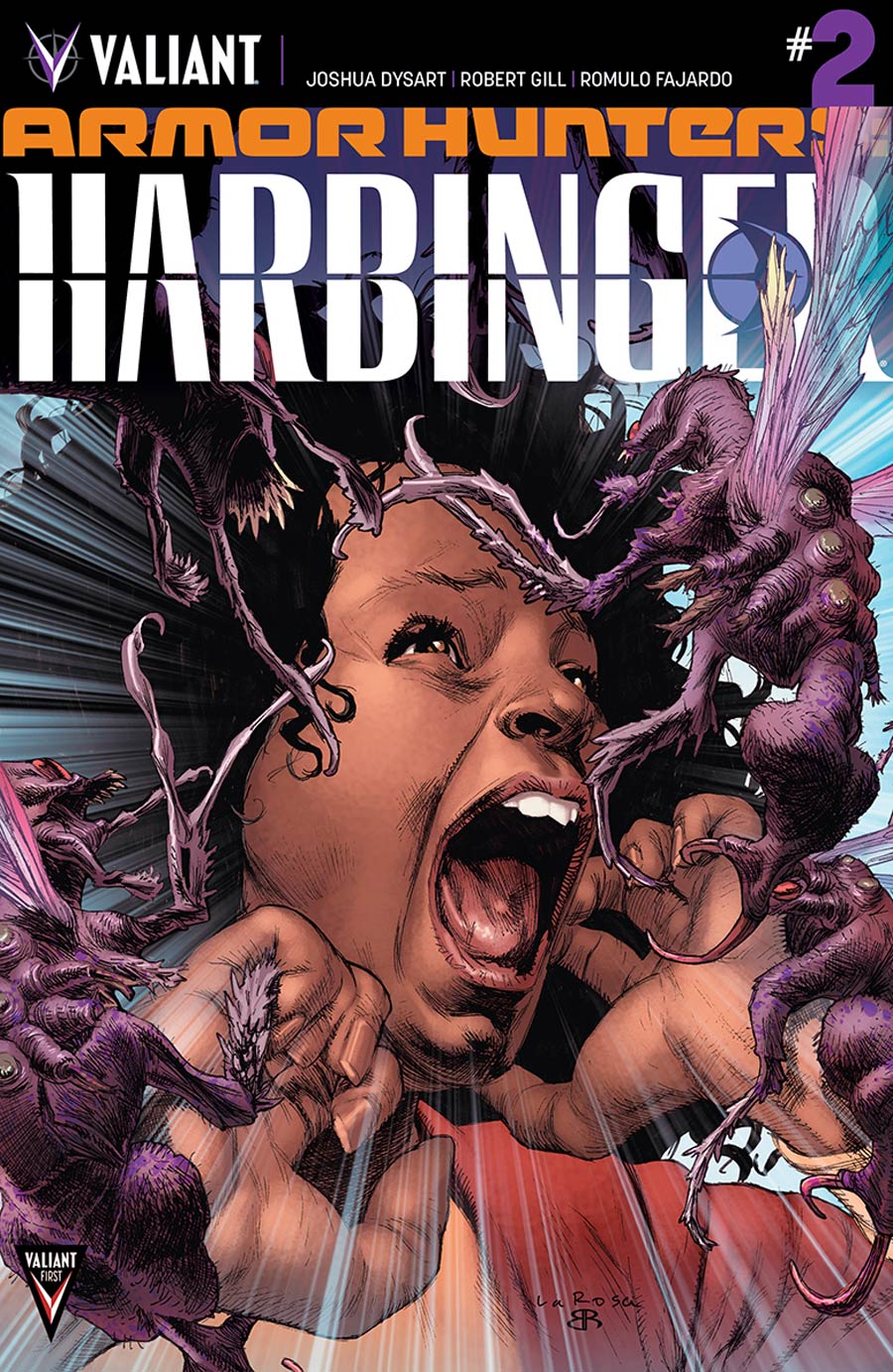 Armor Hunters Harbinger #2 Cover A Regular Lewis LaRosa Cover (Armor Hunters Tie-In)