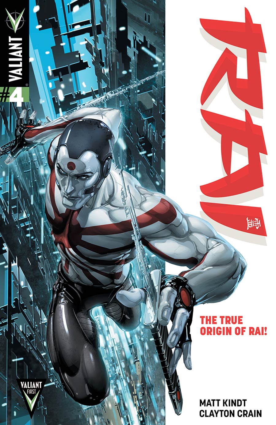 Rai Vol 2 #4 Cover A 1st Ptg Regular Clayton Crain Cover