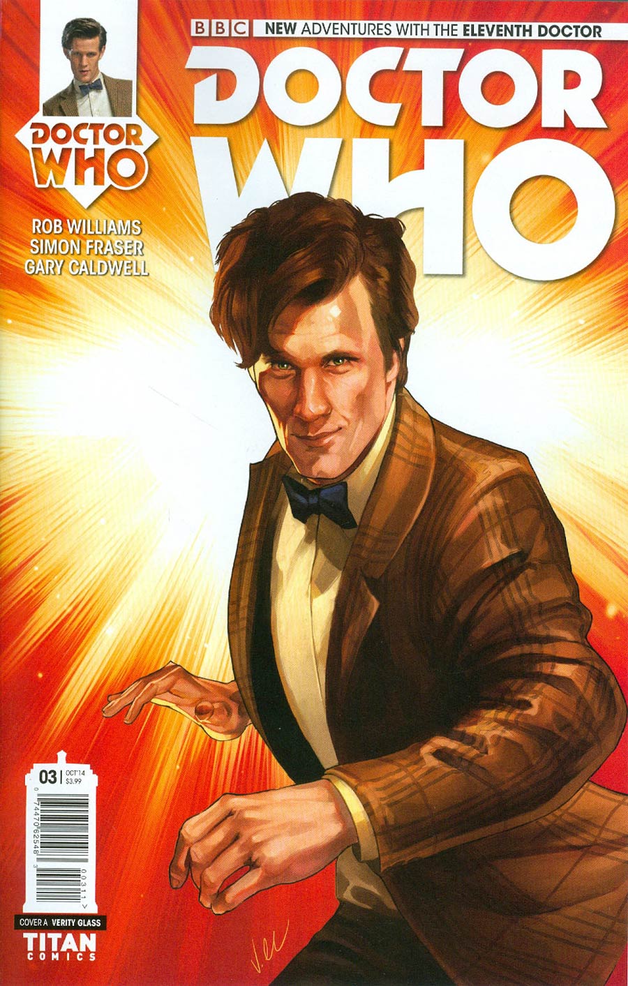 Doctor Who 11th Doctor #3 Cover A Regular Verity Glass Cover