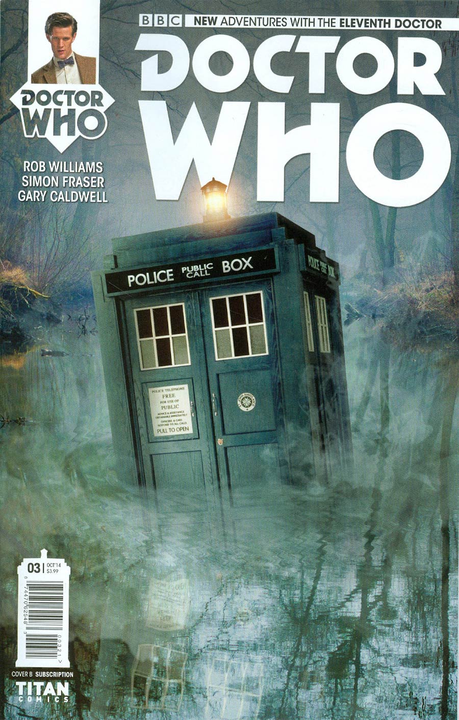 Doctor Who 11th Doctor #3 Cover B Variant Photo Subscription Cover