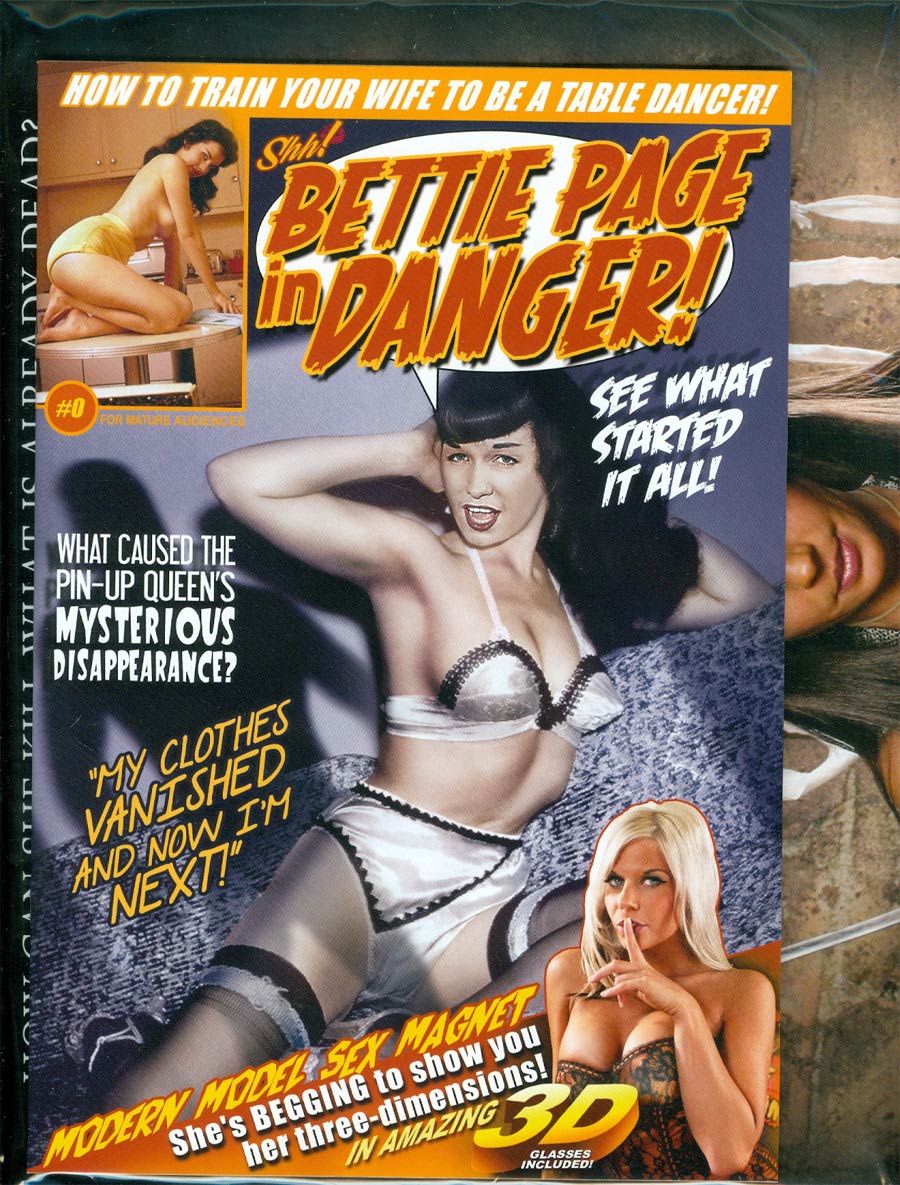 Bettie Page In Danger #0 Cover B Double Feature Pack