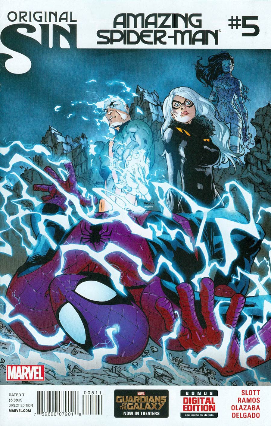 Amazing Spider-Man Vol 3 #5 Cover A 1st Ptg (Original Sin Tie-In)