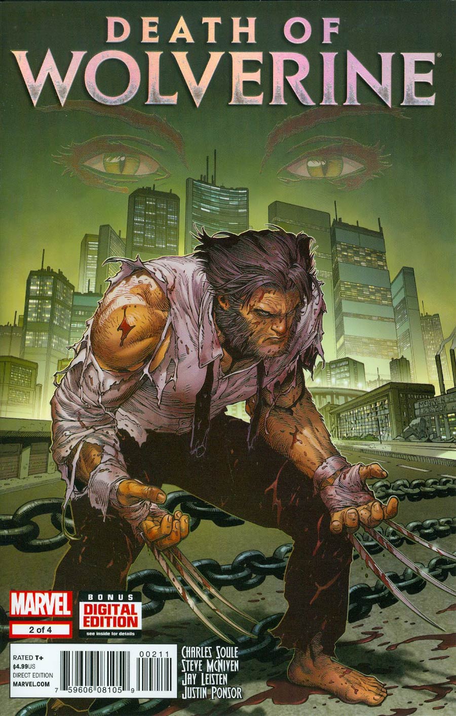 Death Of Wolverine #2 Cover A 1st Ptg Regular Steve McNiven Cover