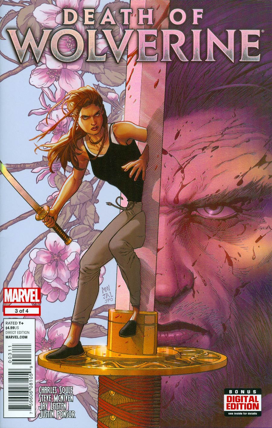 Death Of Wolverine #3 Cover A 1st Ptg Regular Steve McNiven Cover
