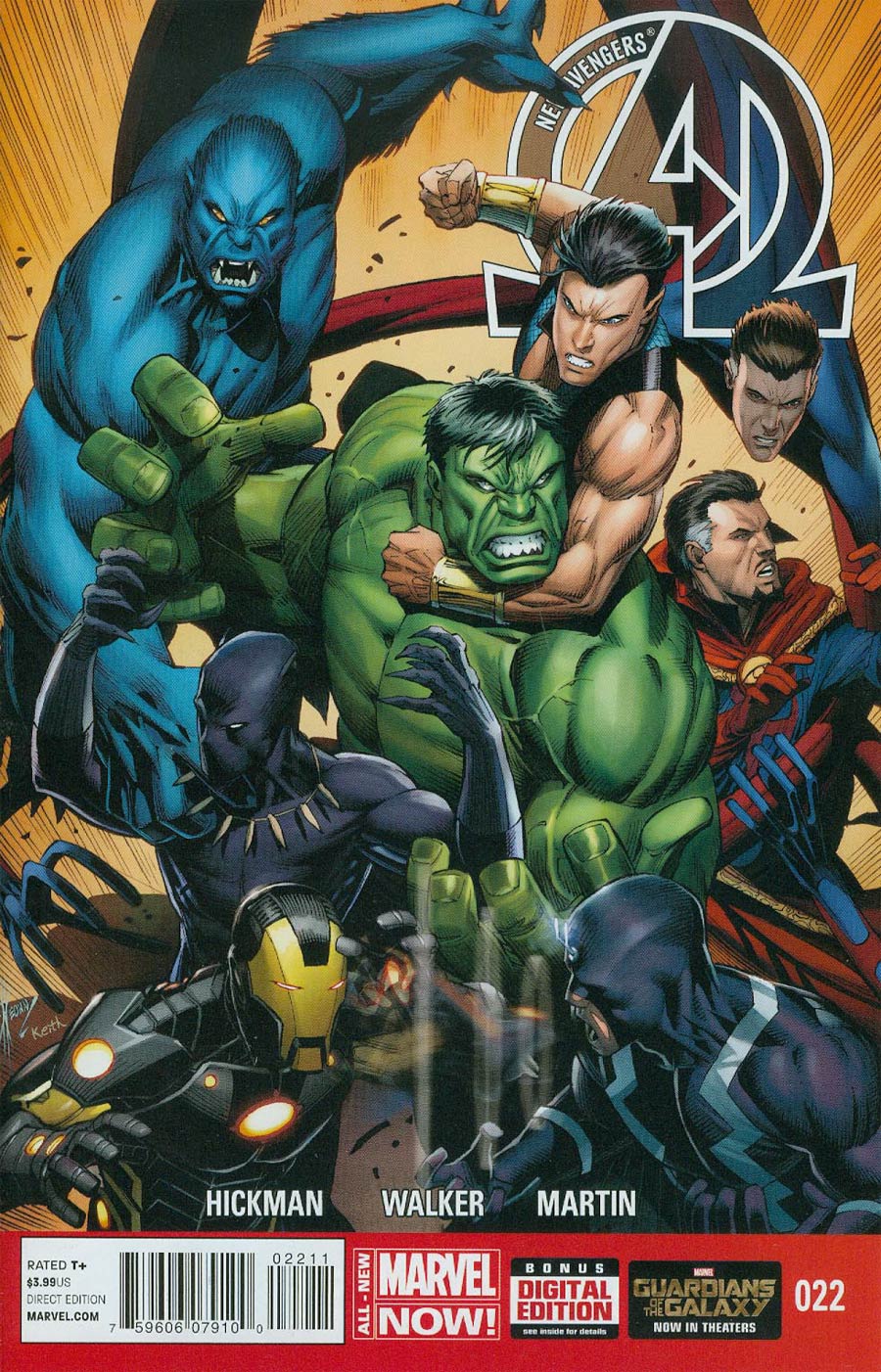 New Avengers Vol 3 #22 Cover A Regular Dale Keown Cover