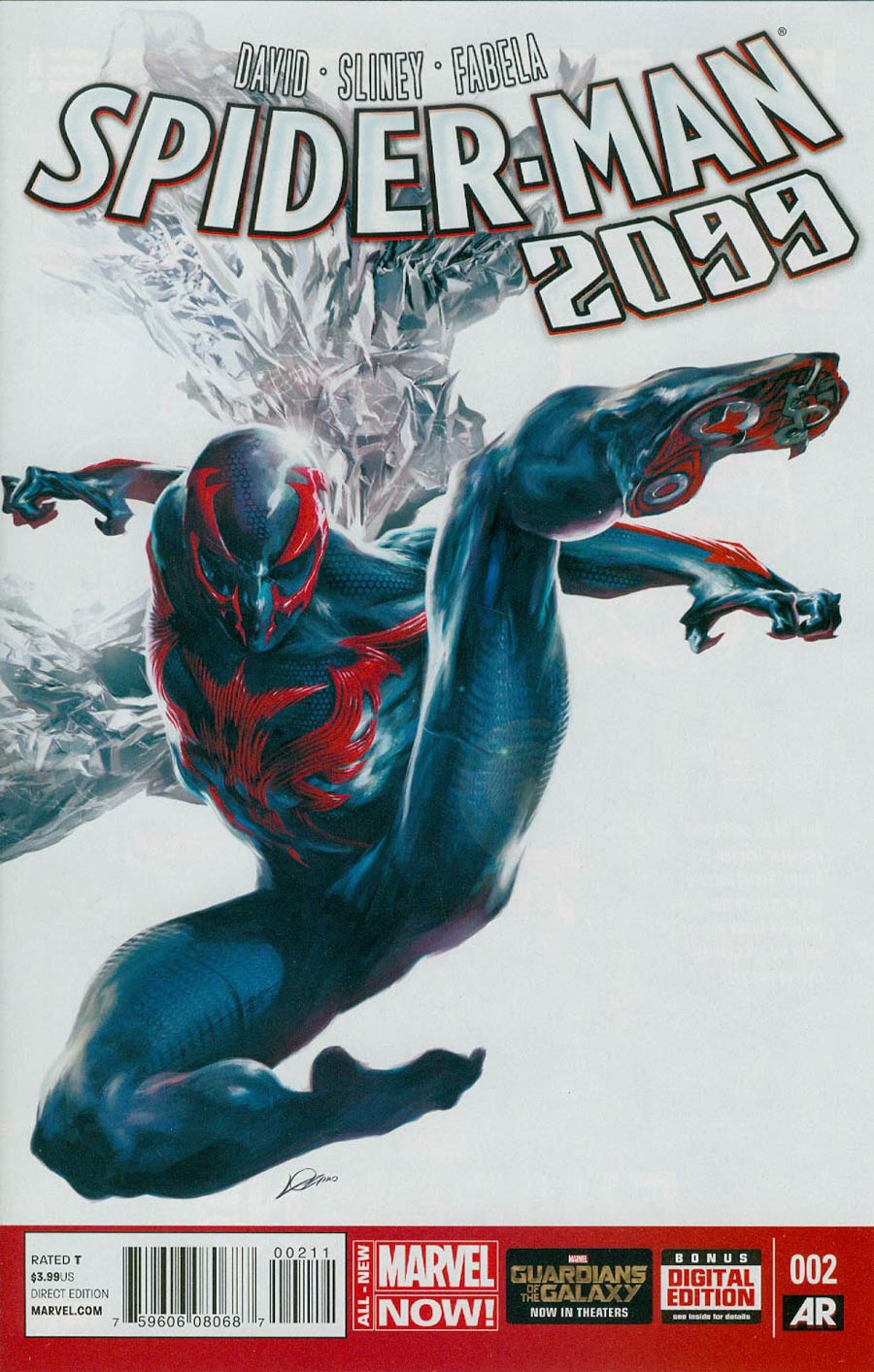 Spider-Man 2099 Vol 2 #2 Cover A 1st Ptg Regular Alexander Lozano Cover