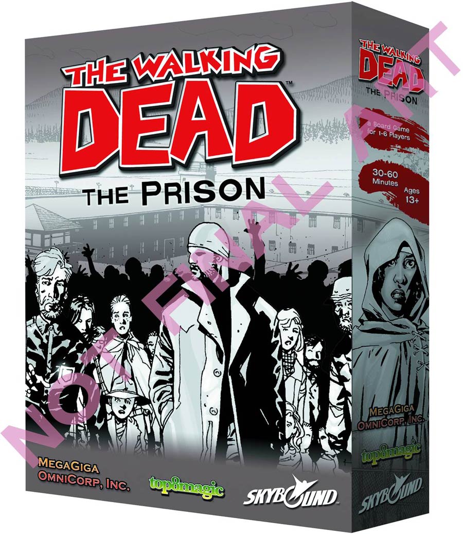 Walking Dead Prison Board Game