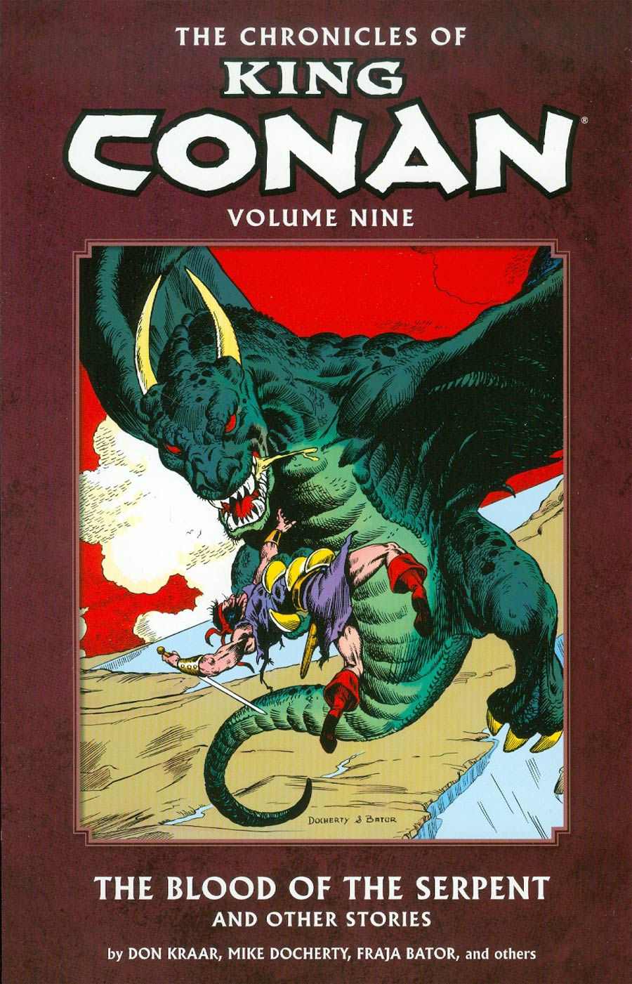 Chronicles Of King Conan Vol 9 Blood Of The Serpent And Other Stories TP