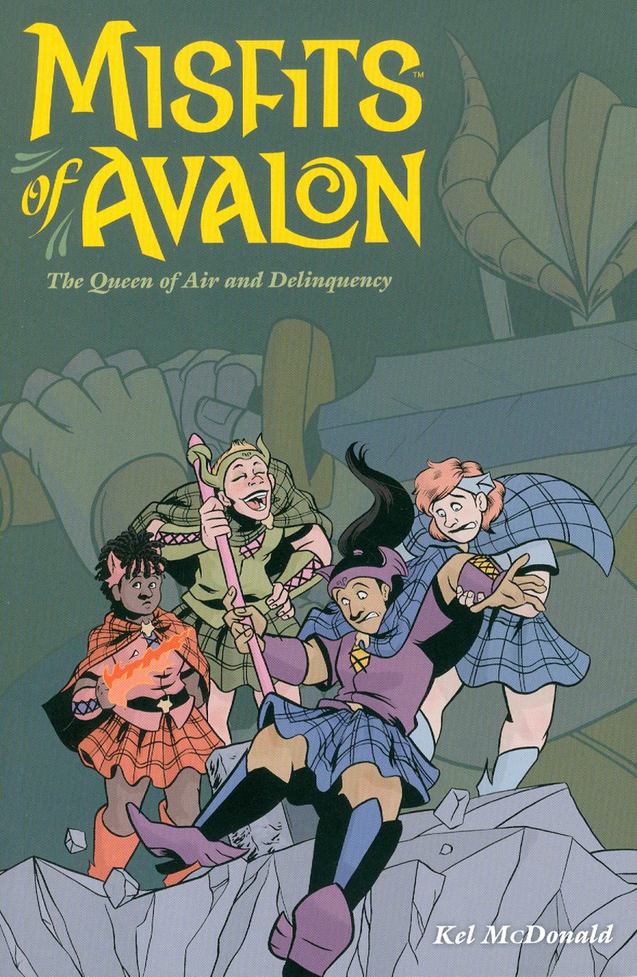 Misfits Of Avalon Vol 1 Queen Of Air And Delinquency TP