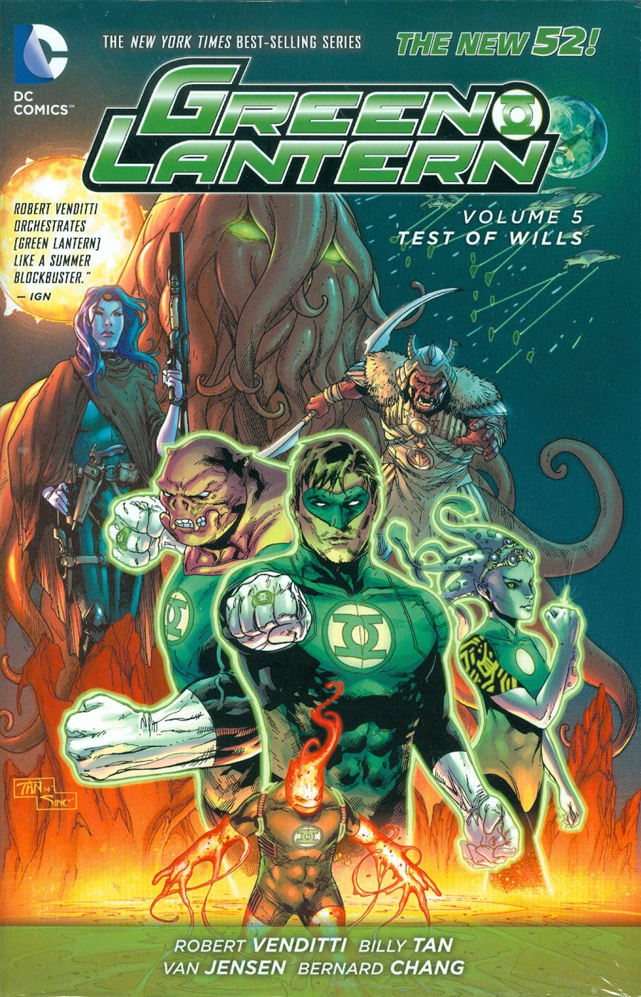 Green Lantern (New 52) Vol 5 Test Of Wills HC