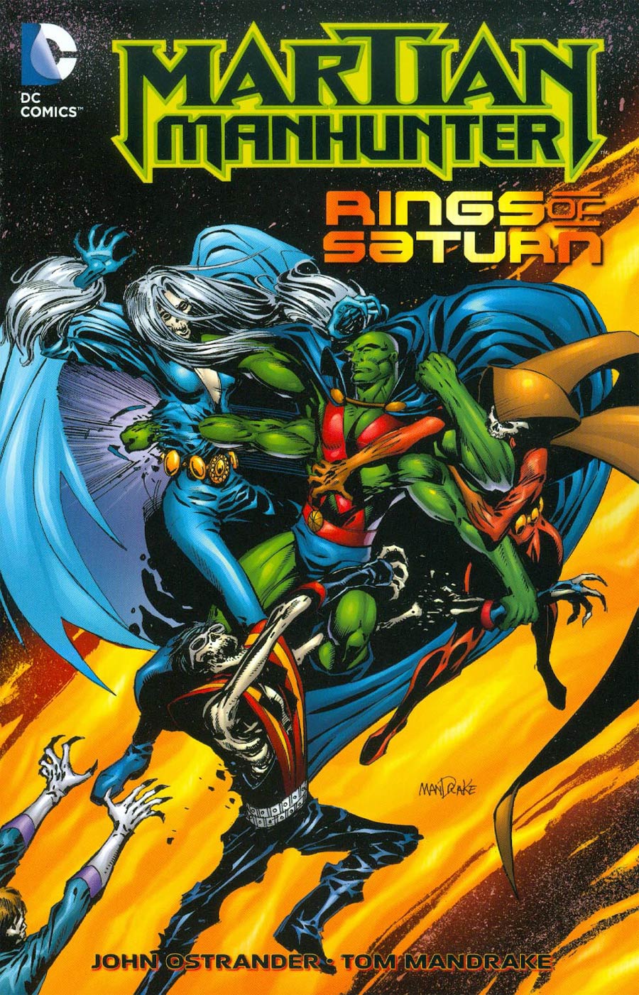 Martian Manhunter Rings Of Saturn TP