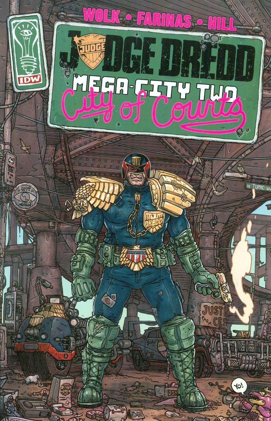 Judge Dredd Mega-City Two City Of Courts TP