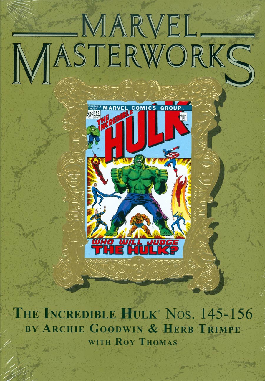 Marvel Masterworks Incredible Hulk Vol 8 HC Variant Dust Jacket