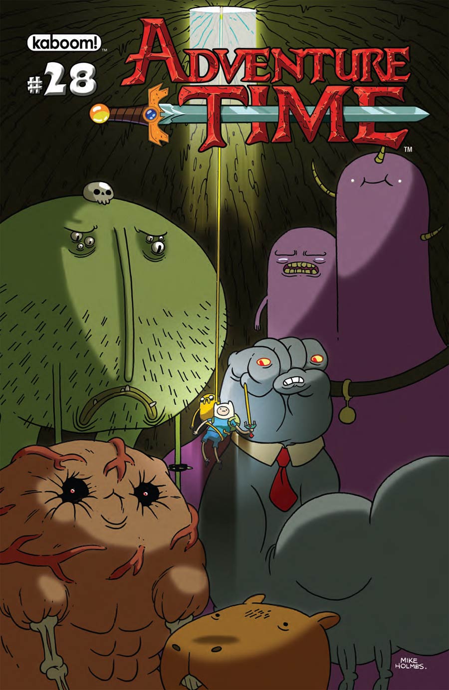 Adventure Time #28 Cover A Regular Mike Holmes Cover