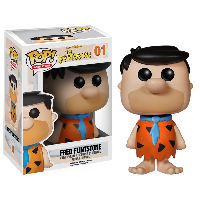 POP Animation 01 The Flintstones Fred Flintstone Vinyl Figure