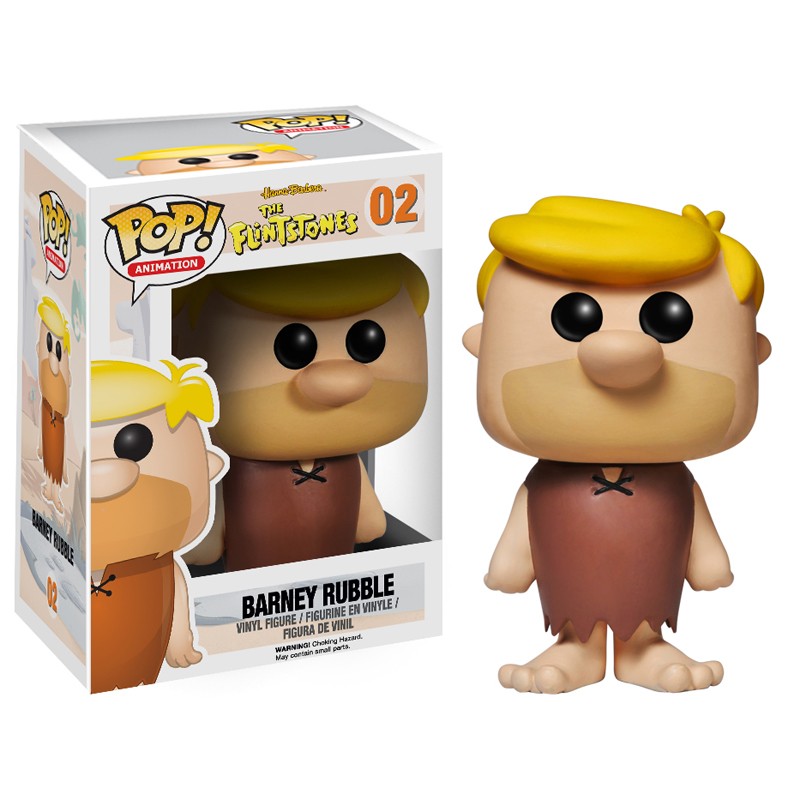 POP Animation 02 The Flintstones Barney Rubble Vinyl Figure