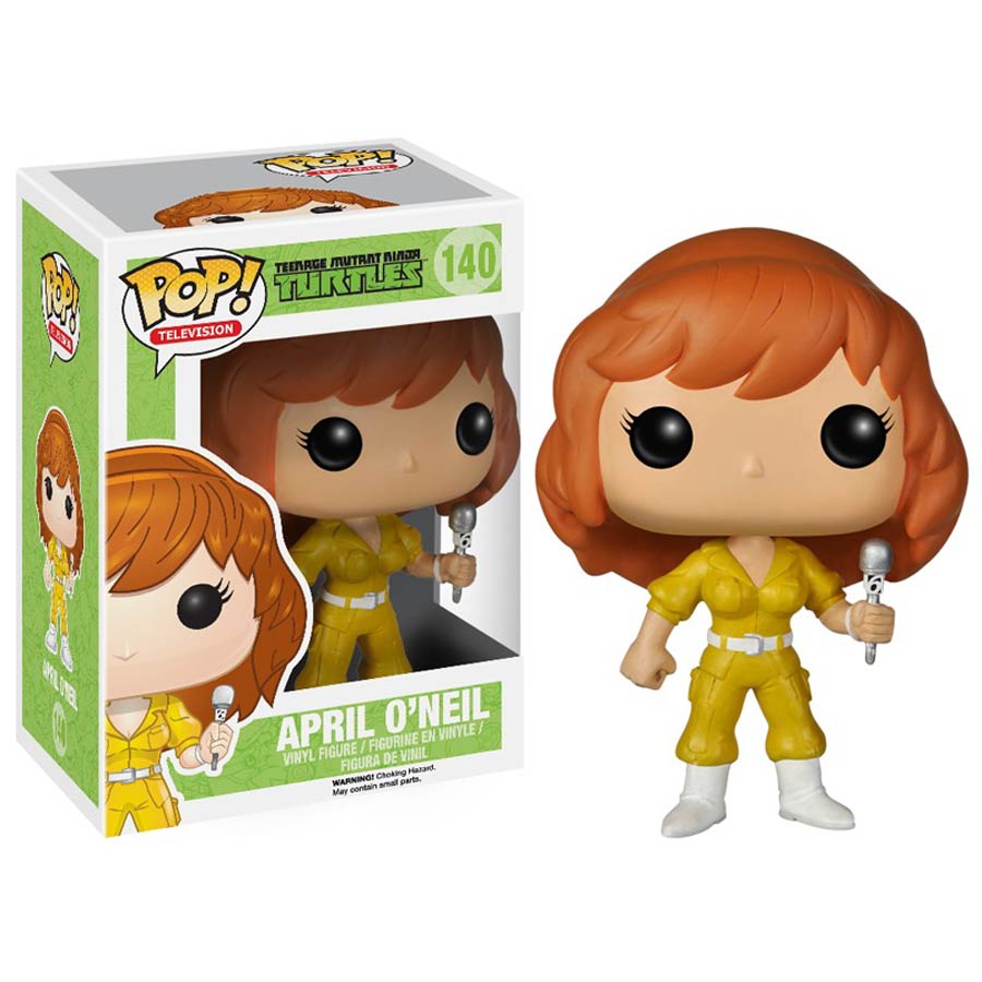 POP Television 140 Teenage Mutant Ninja Turtles April Oneil Vinyl Figure