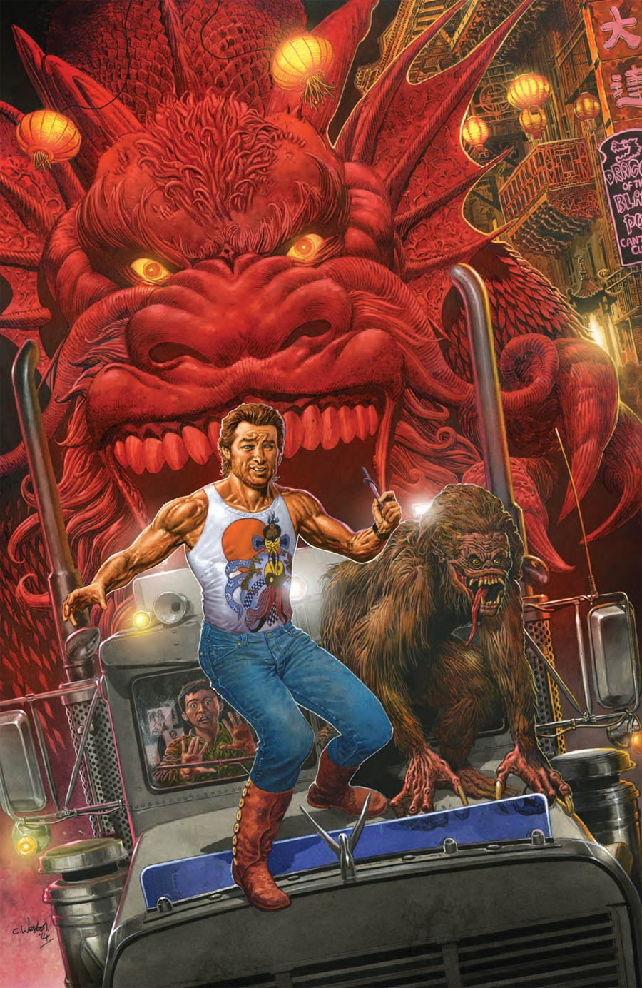 Big Trouble In Little China #1 Cover C Incentive Chris Weston Virgin Variant Cover