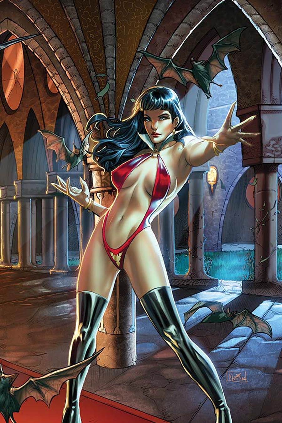 Vampirella Vol 5 #1 Cover K Midtown Exclusive Nei Ruffino Virgin Ultra-Limited Cover