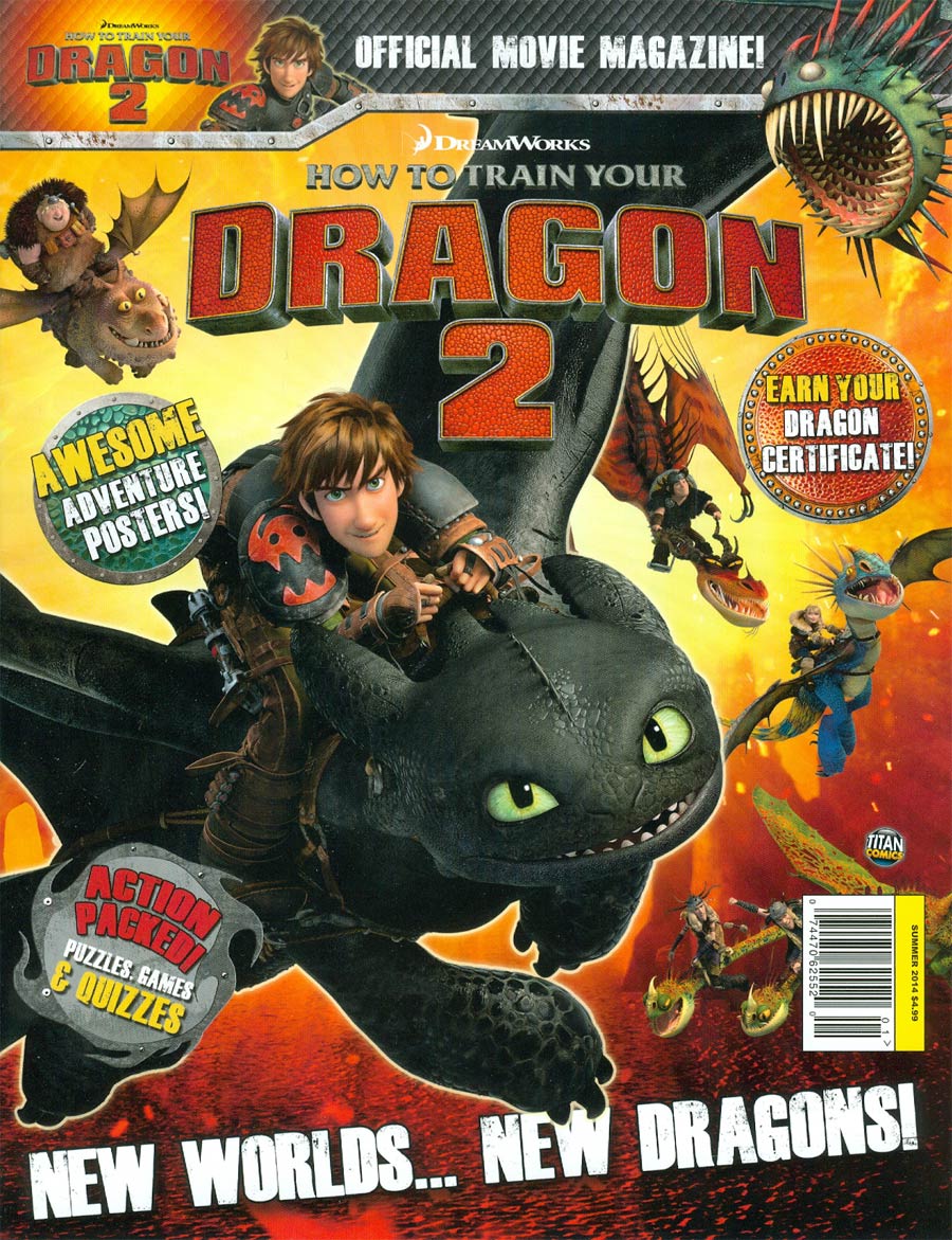 How To Train Your Dragon 2 Movie Magazine