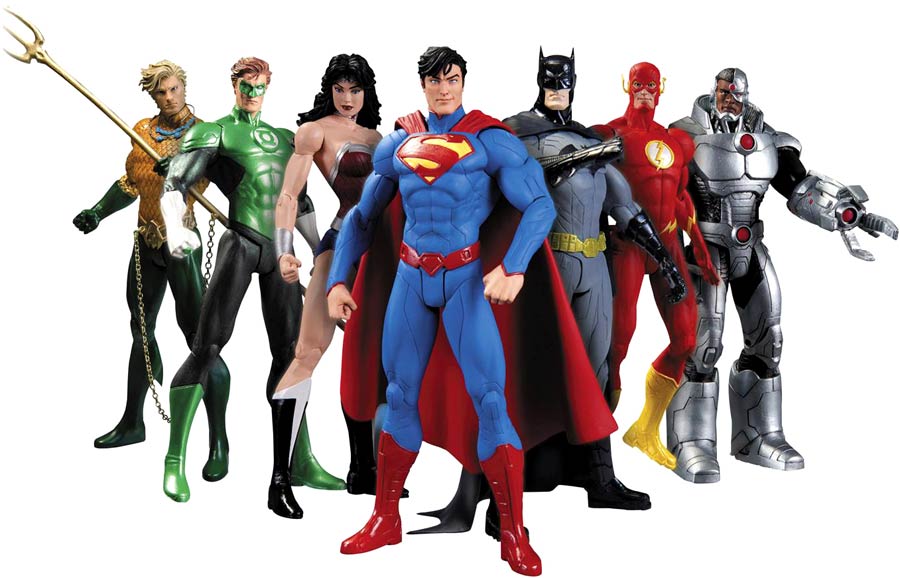 DC Comics The New 52 Justice League 7-Pack Action Figure Box Set
