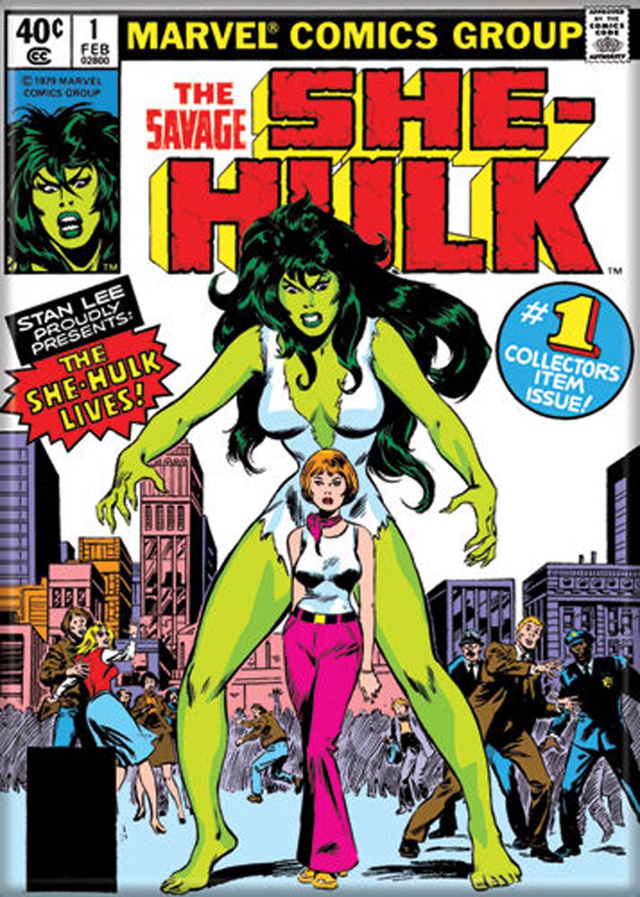Marvel Comics 2.5x3.5-inch Magnet - She-Hulk 1 (71207MV)