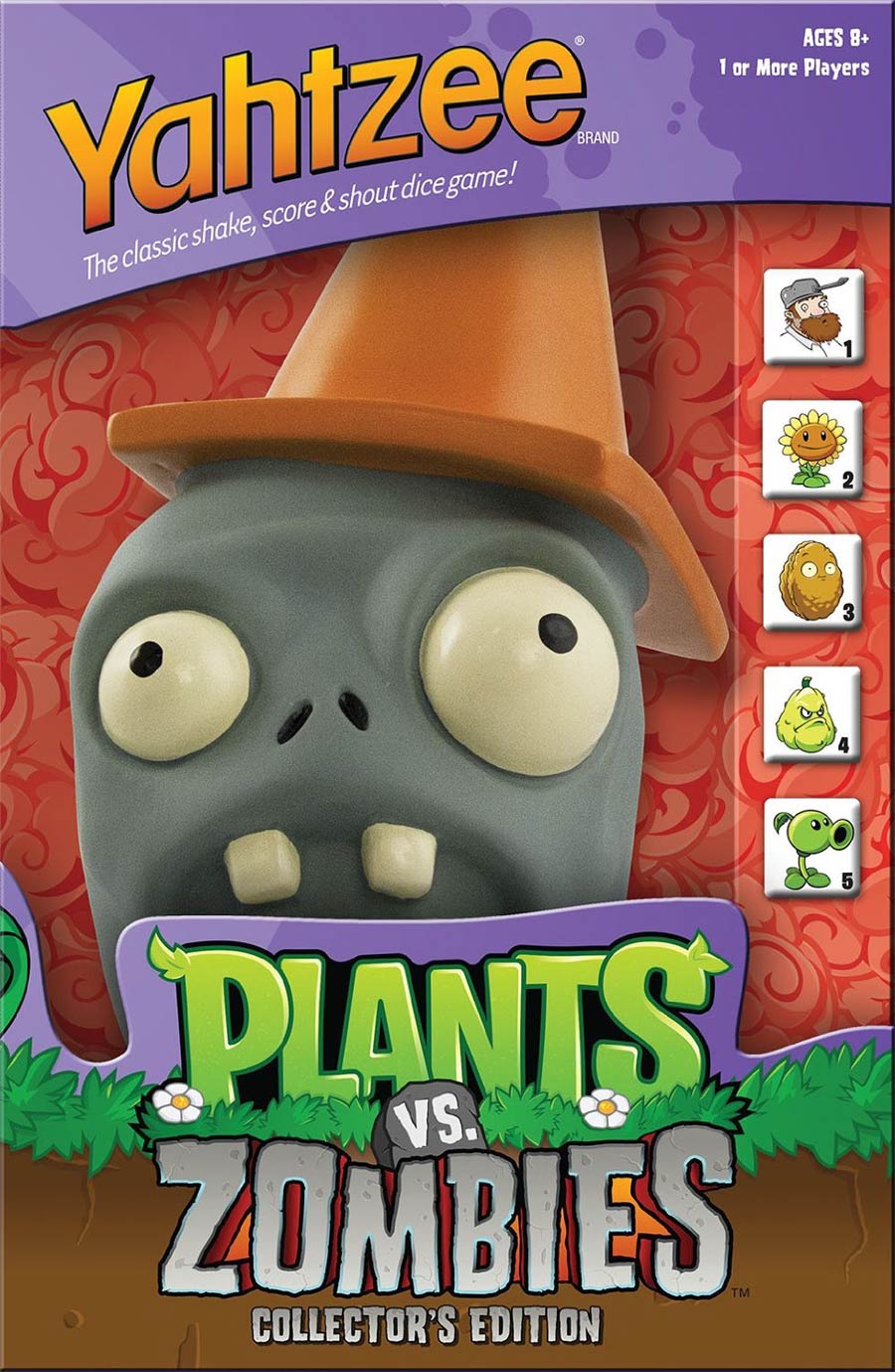 Yahtzee Plants vs Zombies Collectors Edition