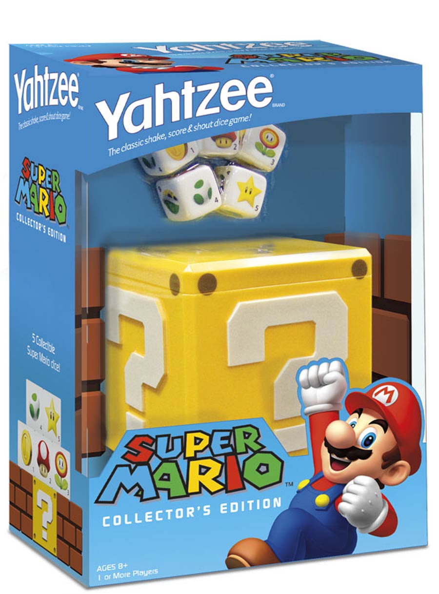 Yahtzee Super Mario Collectors Edition