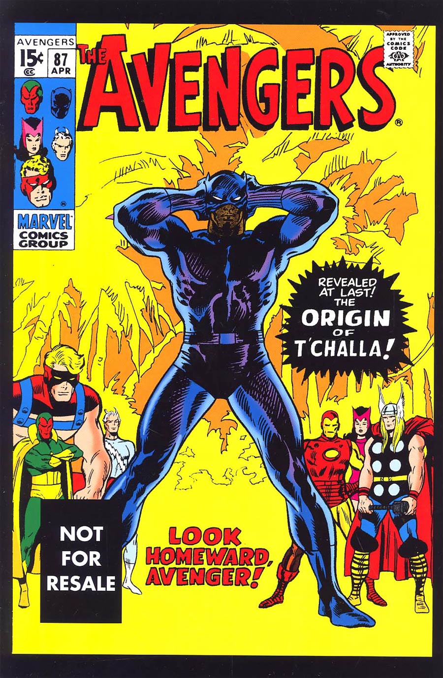 Avengers #87 Cover B Toy Reprint