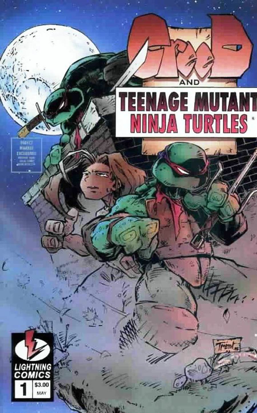 Creed Teenage Mutant Ninja Turtles #1 Cover A Kaniuga